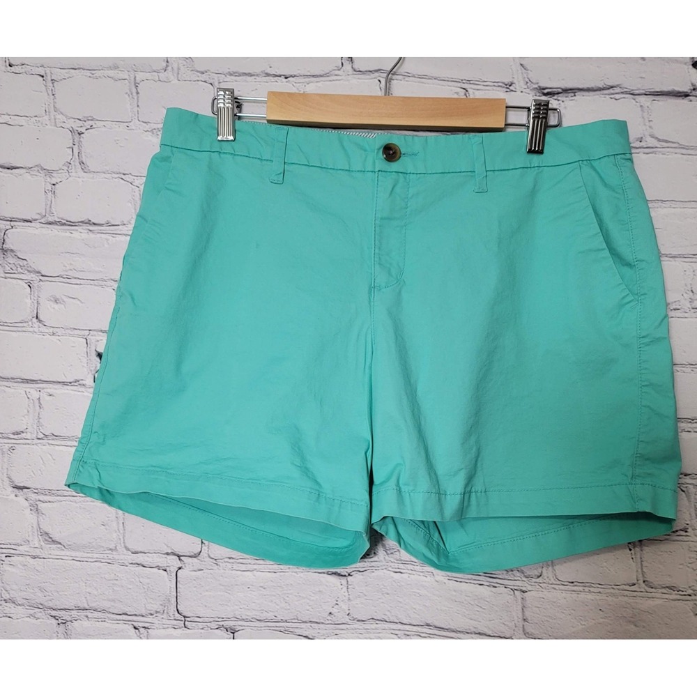 Sz 12 Old Navy Women’s Aqua Chino Shorts